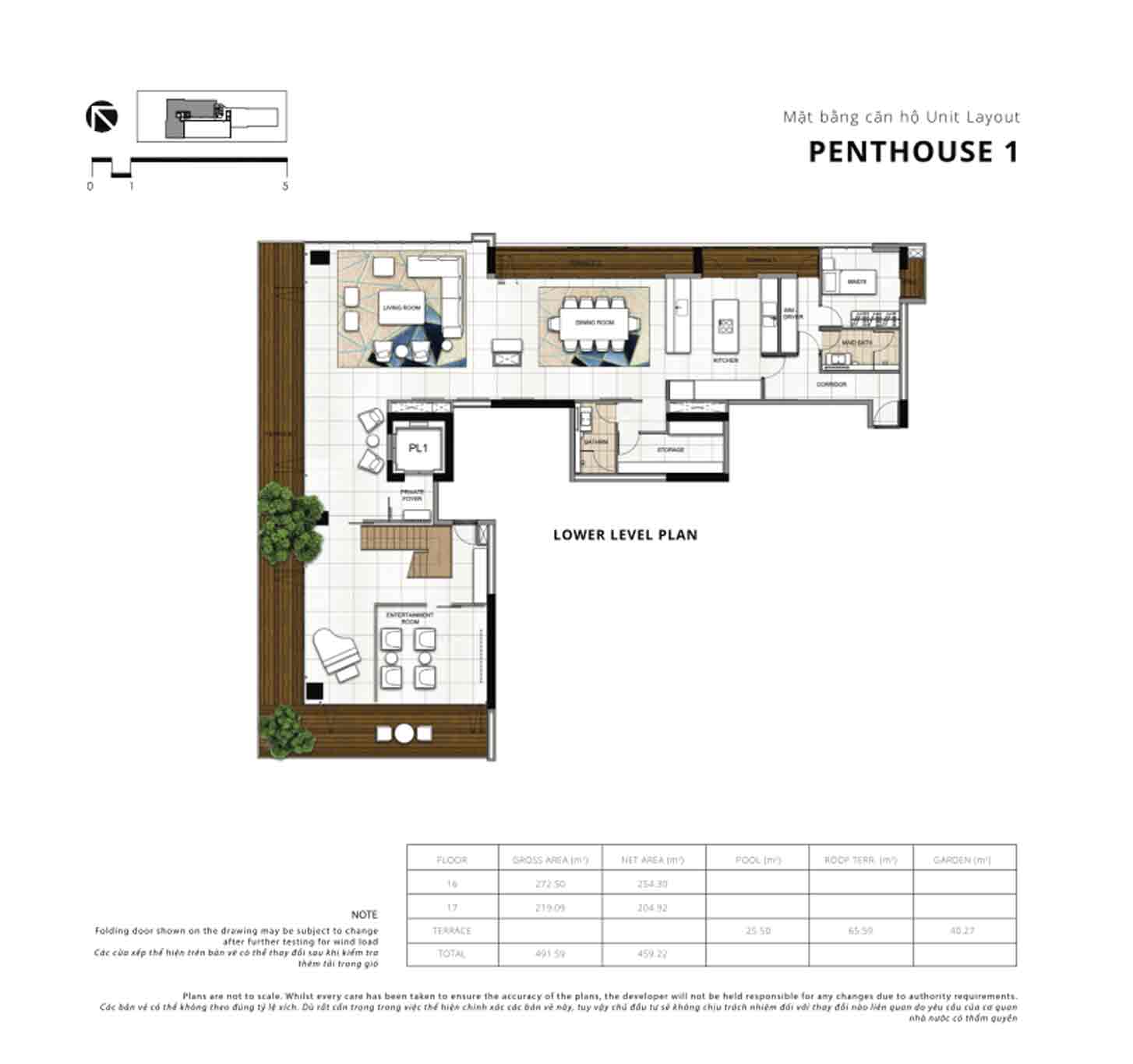 Layout tầng 1