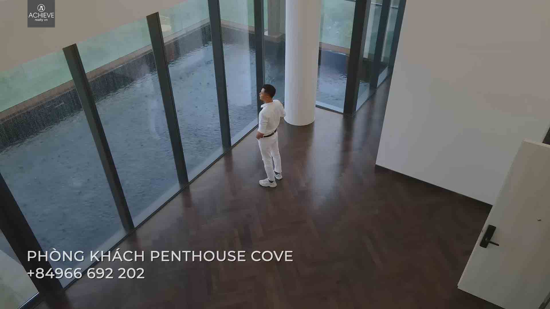 Phòng khách Penthouse Cove