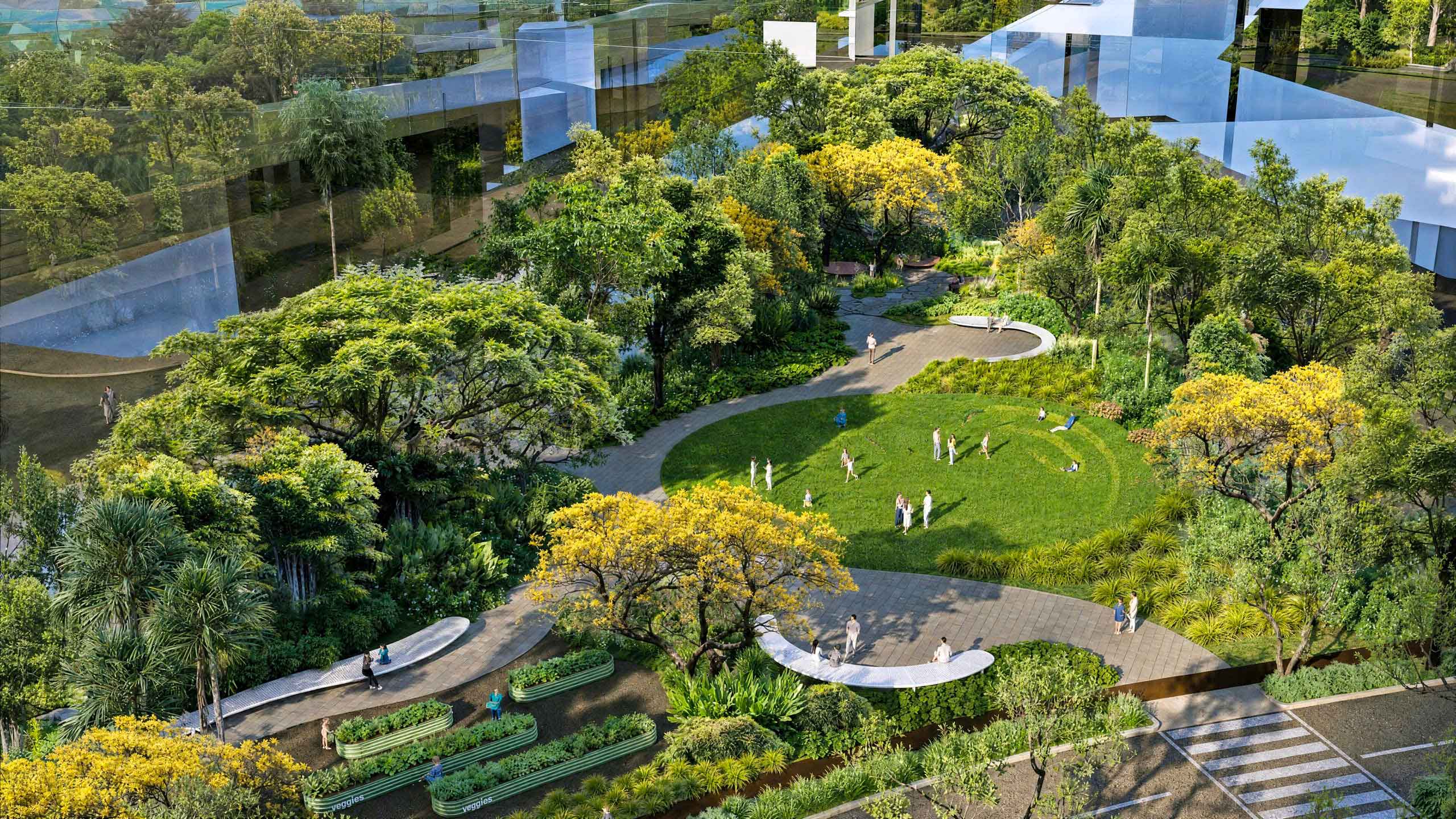 Không gian sống mật độ thấp tại Palm River