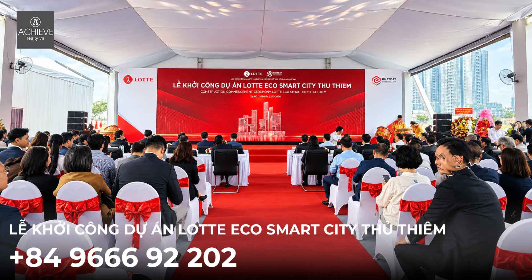 Tiến độ dự án Lotte Eco Smart City