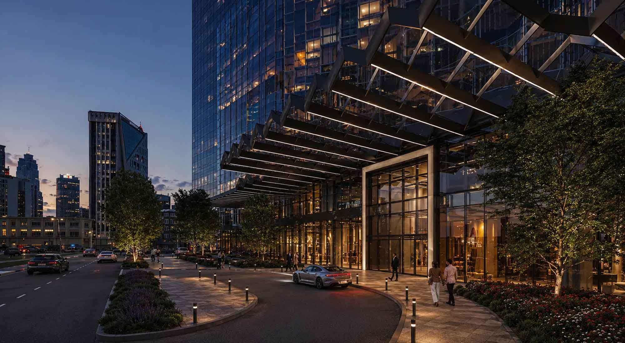 Phối cảnh The Ritz-Carlton tại One Central Saigon