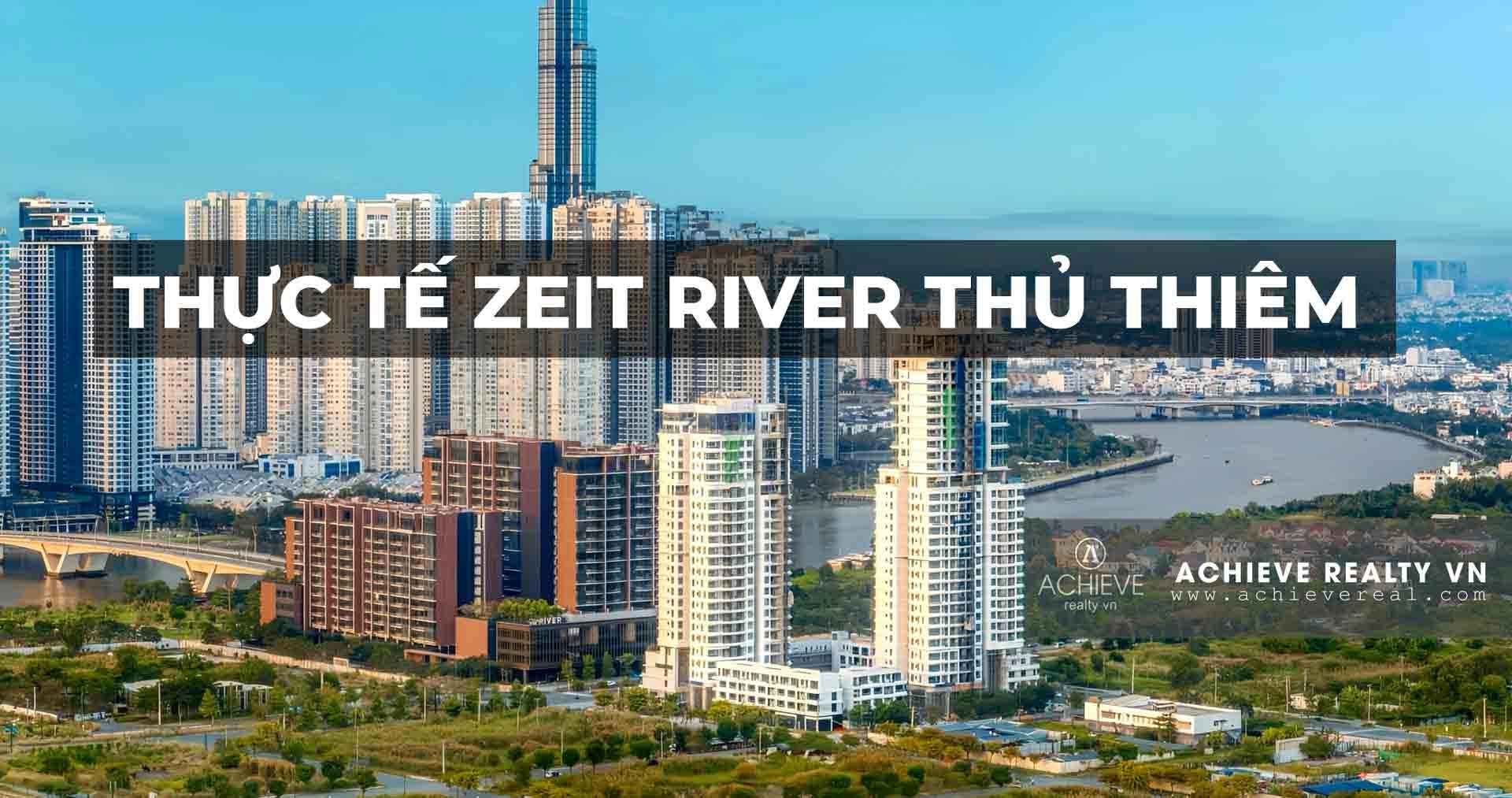 The River Thu Thiem apartment with Saigon River view on Crescent Boulevard axis