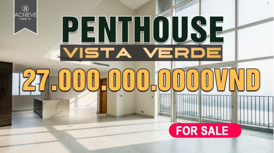 Video: Khám phá siêu phẩm Penthouse Vista Verde trị giá 27 tỷ, với 4 Phòng Ngủ 7 Bathroom 
