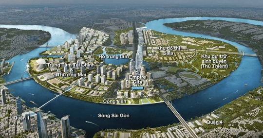 Kế hoạch phát triển Thủ Thiêm: Đô thị xanh đạt chuẩn quốc tế