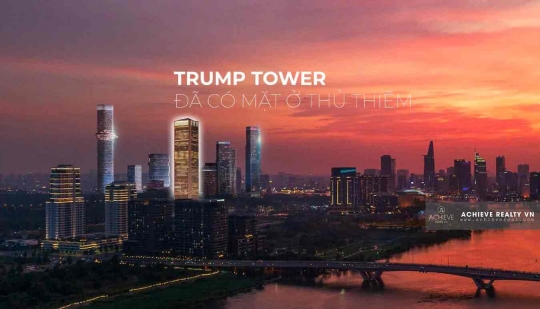 Trump Organization xúc tiến kế hoạch xây dựng Trump Tower tại Thủ Thiêm sau siêu dự án 1,5 tỷ USD tại Hưng Yên