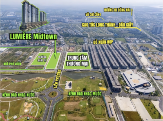 Chi tiết mặt bằng Dự án Lumiere Midtown MỚI NHẤT T7/2025