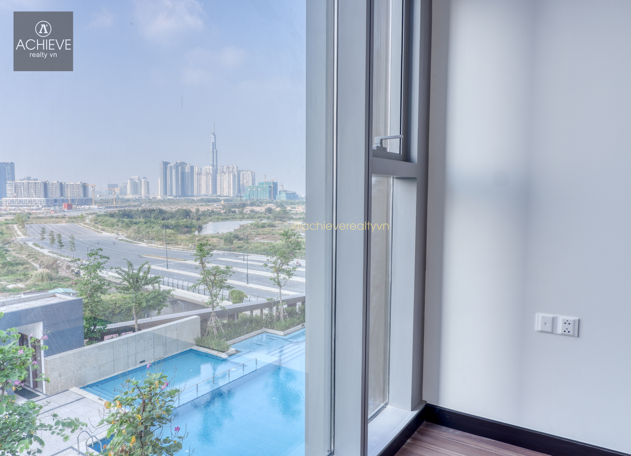 Cho thuê căn hộ Empire City tháp Linden Residences 1 phòng ngủ nội thất cơ bản 64.2m2 T2B.X.06 EC047