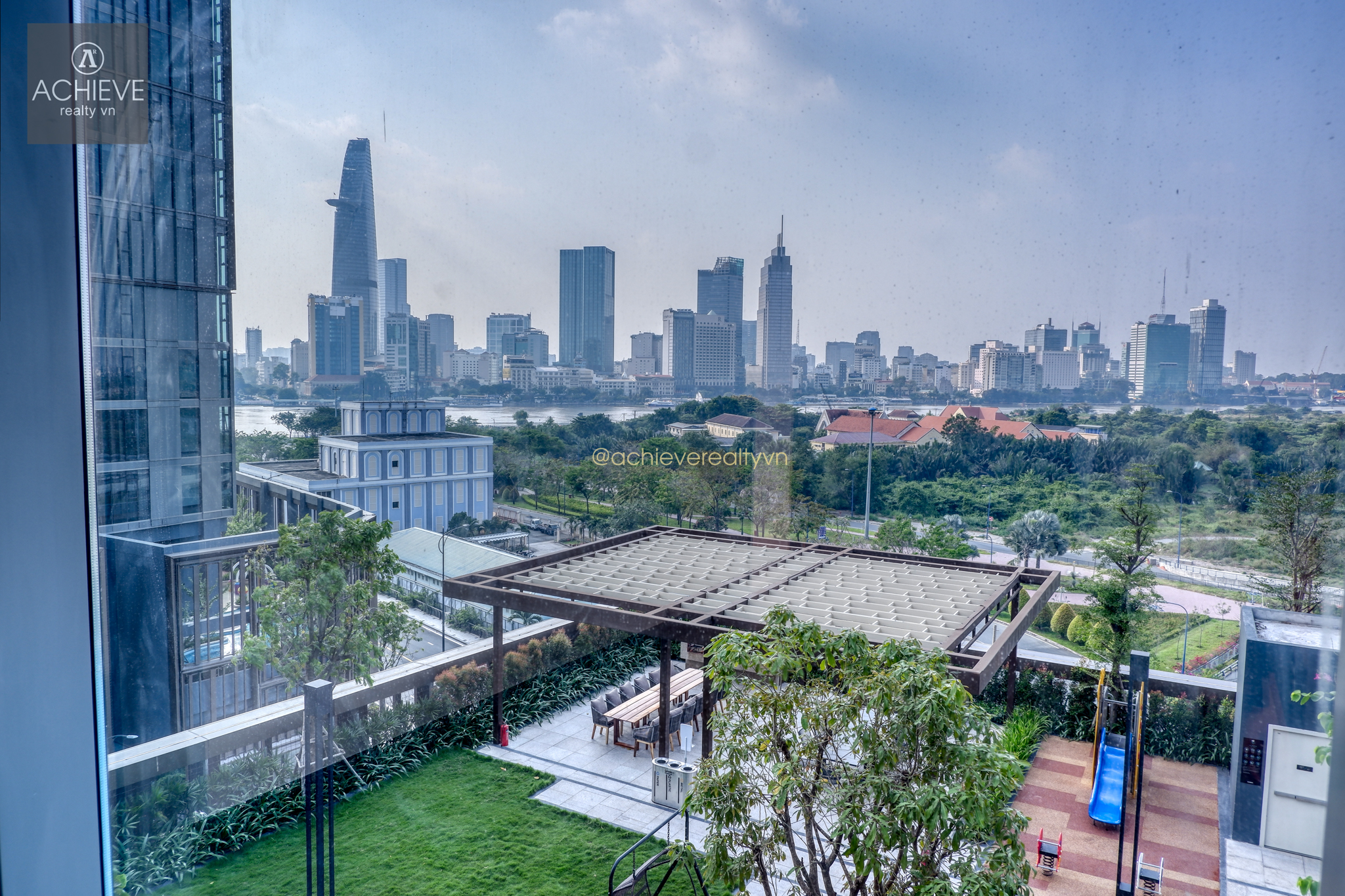 Cho thuê căn hộ Empire City tháp Linden Residences 1 phòng ngủ nội thất cơ bản 64.2m2 T2B.X.06 EC047