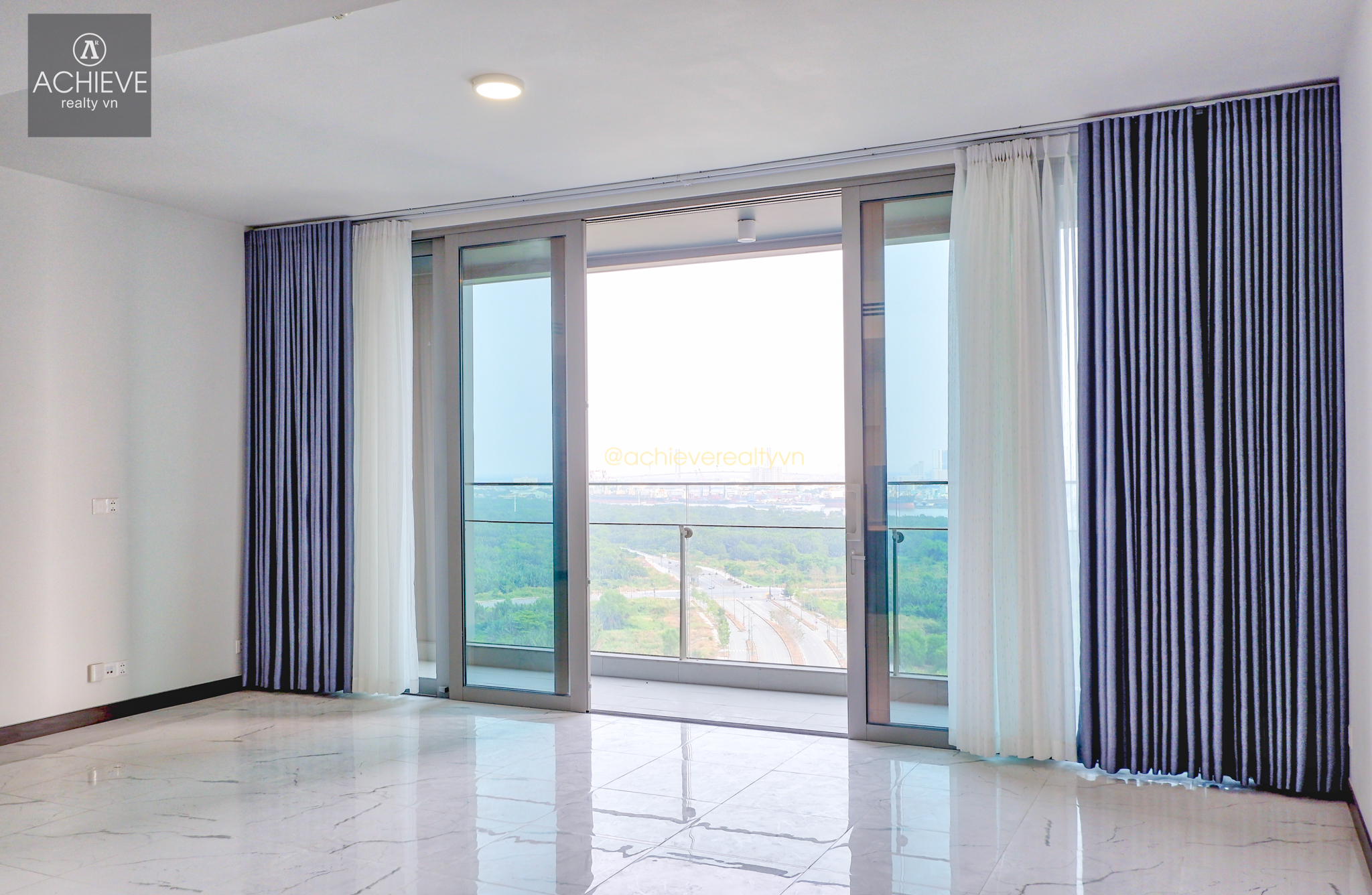 Cho thuê căn hộ Empire City tháp Linden Residences 3 phòng ngủ nội thất cơ bản 148.7m2 T2A.X.05 EC042