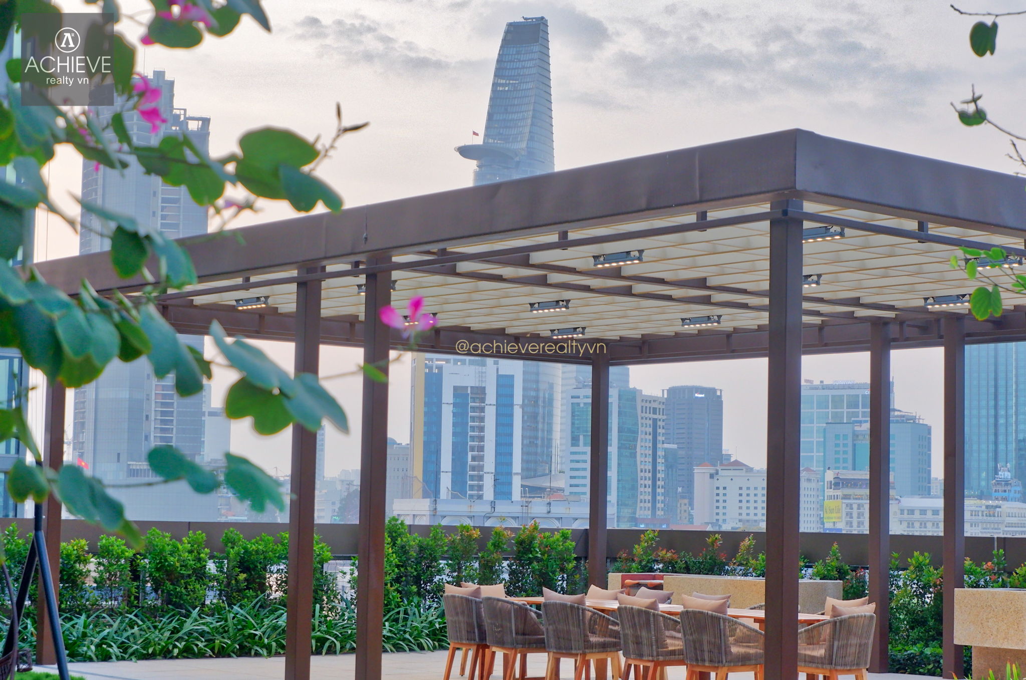 Cho thuê căn hộ Empire City tháp Linden Residences 3 phòng ngủ nội thất cơ bản 148.7m2 T2A.X.05 EC042