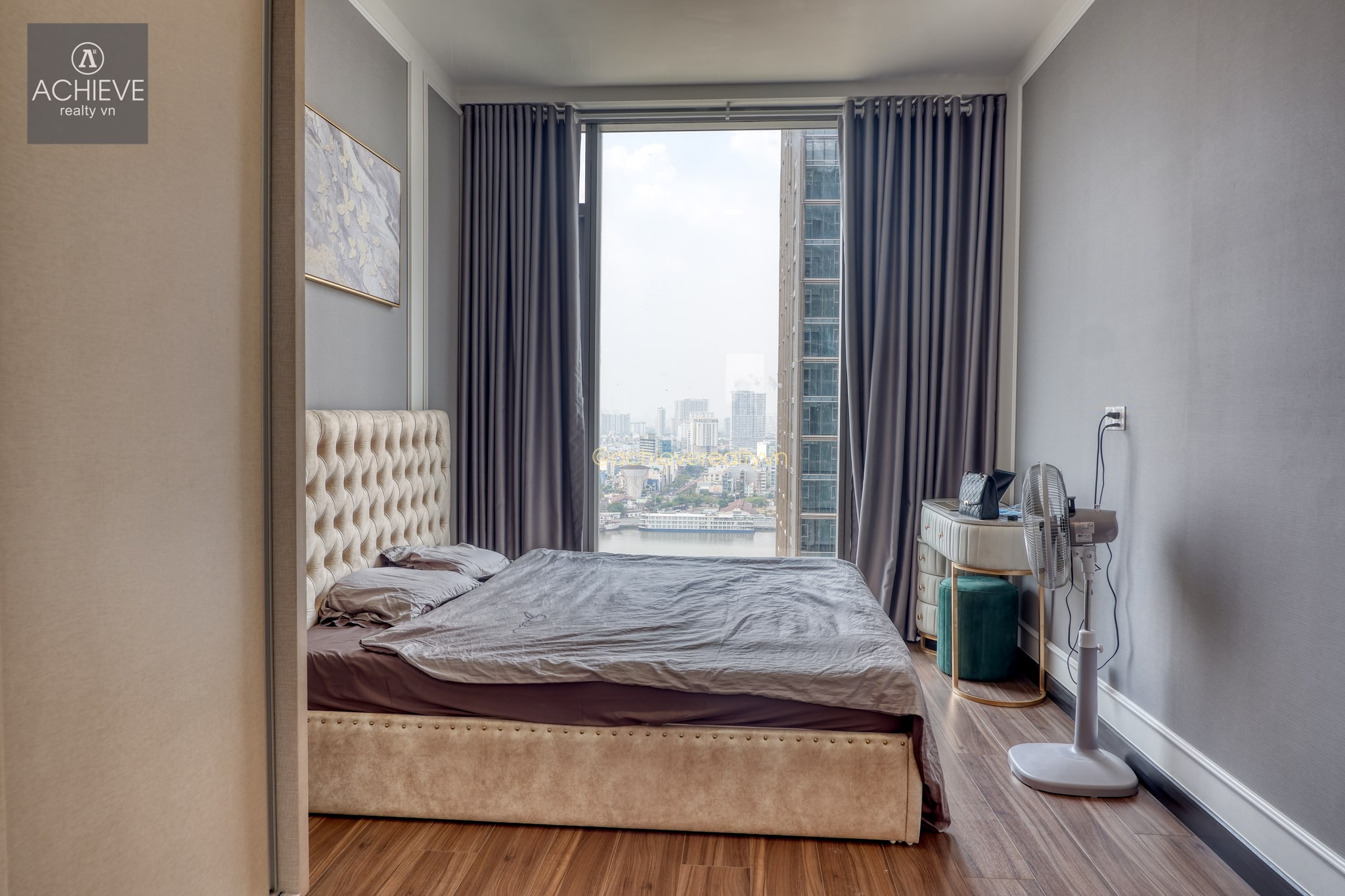 Linden Residences - Empire City 88 Thu Thiem 1 bedroom for rent fully furnished 63.8sqm - EC052