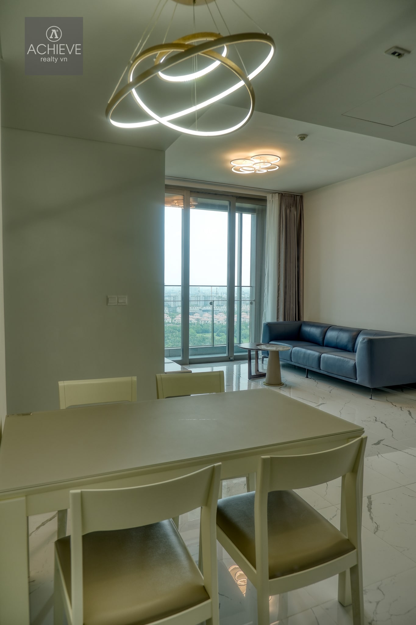 Cho thuê căn hộ Empire City tháp Linden Residences 2 phòng ngủ full nội thất 93.2m2 T1A.2x.02 EC058