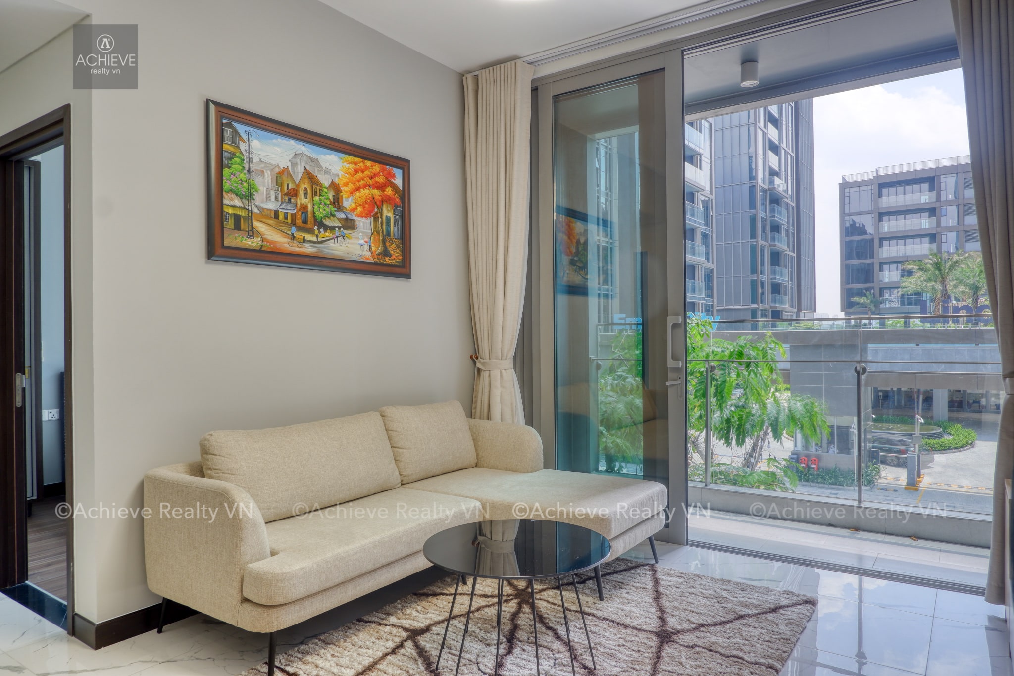 Cho thuê căn hộ Empire City tháp Tilia Residences 1 phòng ngủ đầy đủ nội thất  63m2  EC084