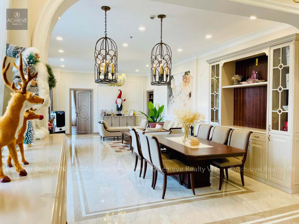 Bán Penthouse Masteri An Phú đầy đủ nội thất hiện đại 210m2 