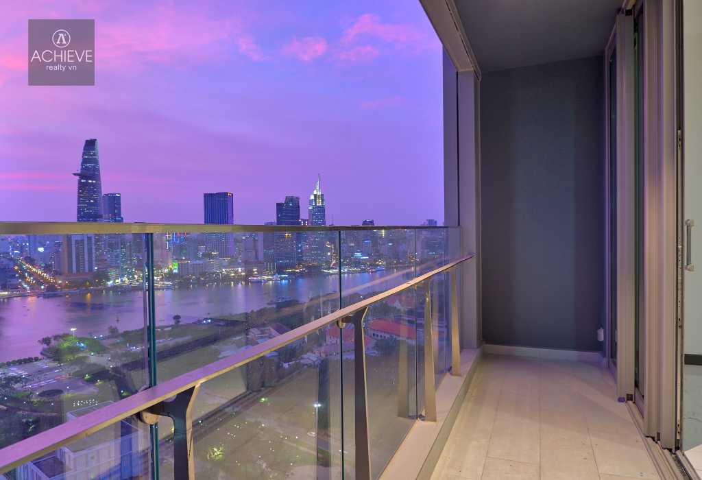 Bán 3 phòng ngủ Empire City đầy đủ nội thất view sông tầng cao T2A.07 127m2
