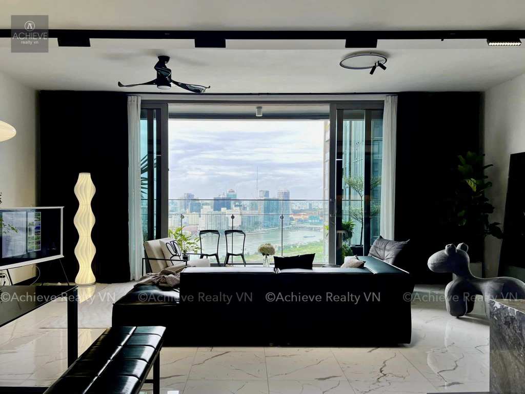 Cho thuê căn hộ Empire City tháp Tilia Residences 3 phòng ngủ đầy đủ nội thất T2C.08