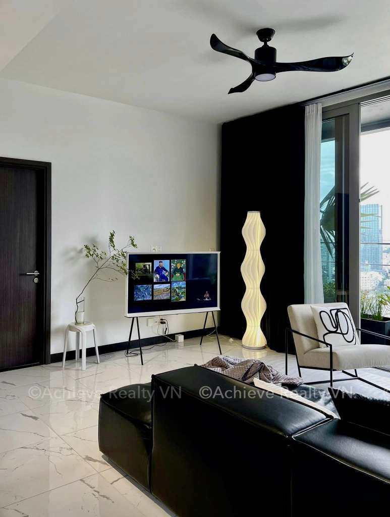 Cho thuê căn hộ Empire City tháp Tilia Residences 3 phòng ngủ đầy đủ nội thất T2C.08