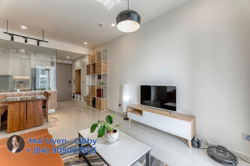 2-Bedroom apartment with full furniture for rent at Q2 Thao Dien project | Area of 71m2