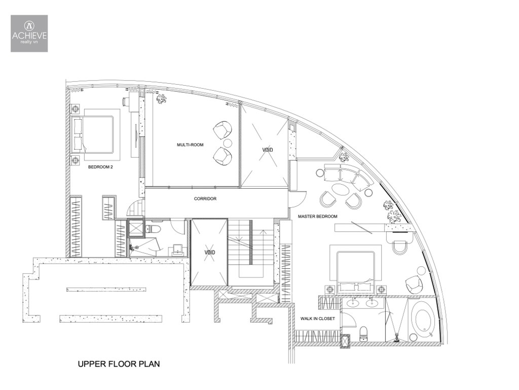 Bán Penthouse City Garden toà B diện tích 321m2 Suất người nước ngoài | Giá 48 Tỷ