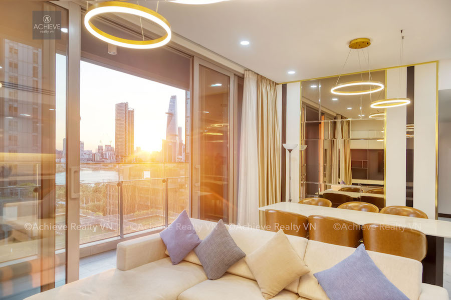 Linden Residences - Empire City 88 Thu ThiemT1A.06.06 for rent unfurnished 127.3sqm T1A.X.07 ECR035