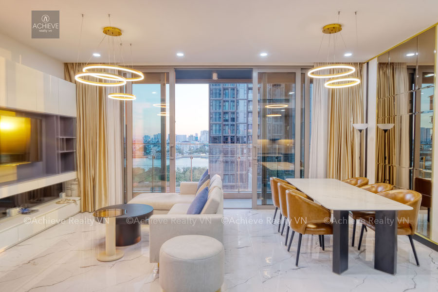 Linden Residences - Empire City 88 Thu ThiemT1A.06.06 for rent unfurnished 127.3sqm T1A.X.07 ECR035