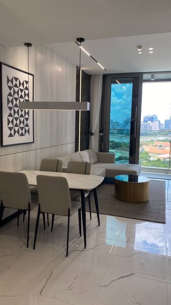 For Rent: 2-Bedroom Apartment at Tilia Residences | Empire City | 93sqm | Fully furnished | View Landmark 81
