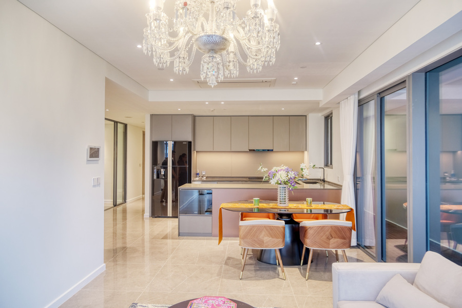 For Rent: 3 Bedroom Apartment at Opera Residence | The Metropole Thủ Thiêm | 145m2 | Fully Furnished