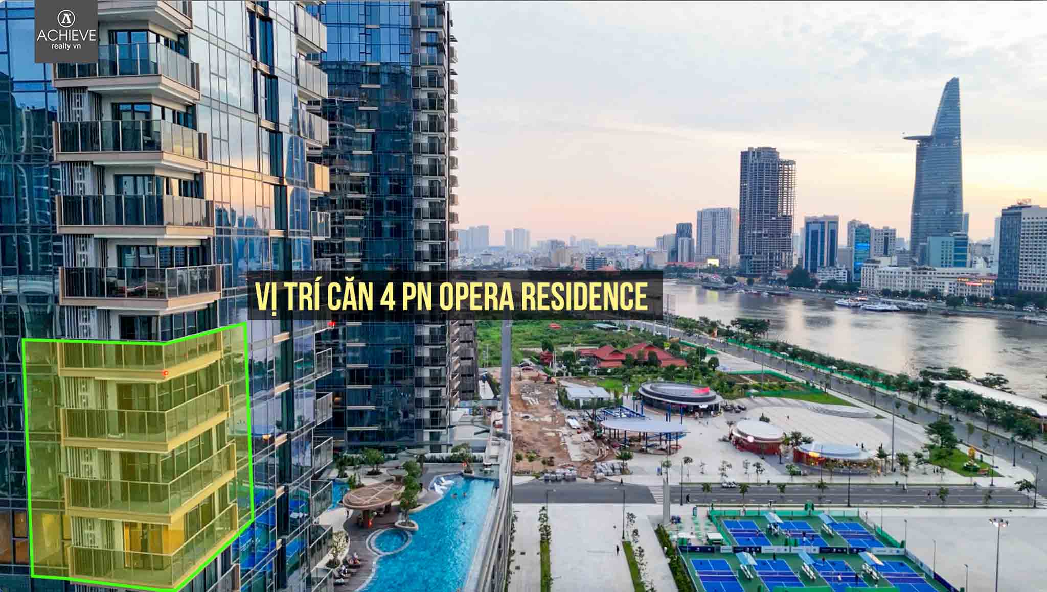 Bán 4 Phòng Ngủ Opera Residence Metropole | View sông Sài Gòn | Suất người nước ngoài SPA