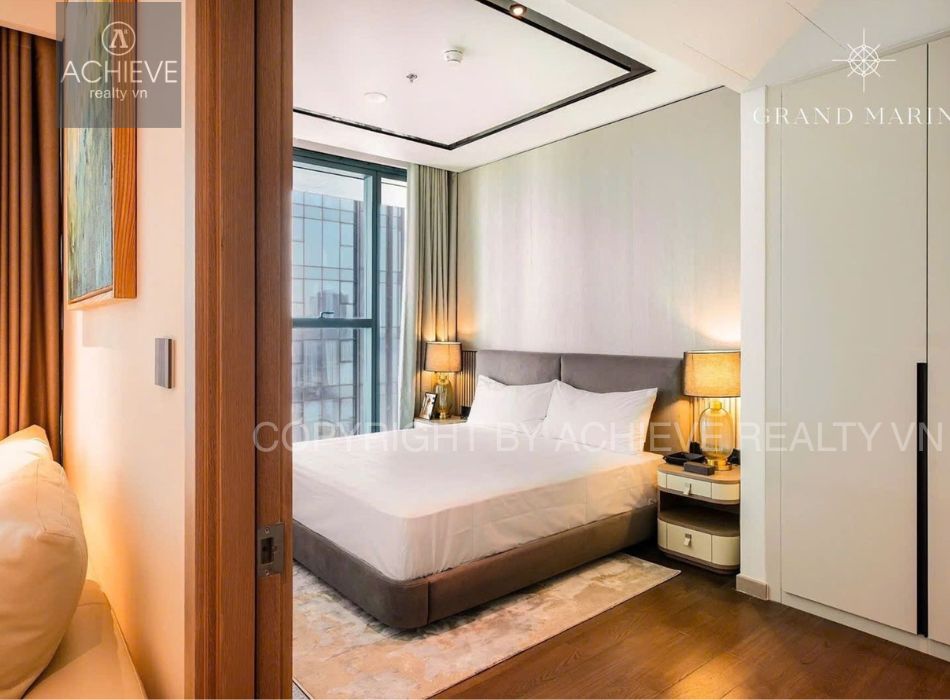 Bán căn hộ 1 PHÒNG NGỦ Grand Marina Saigon, Toà LAKE chỉ 25 TỶ | Diện tích: 63m2 | Marriott quản lý | Q648248