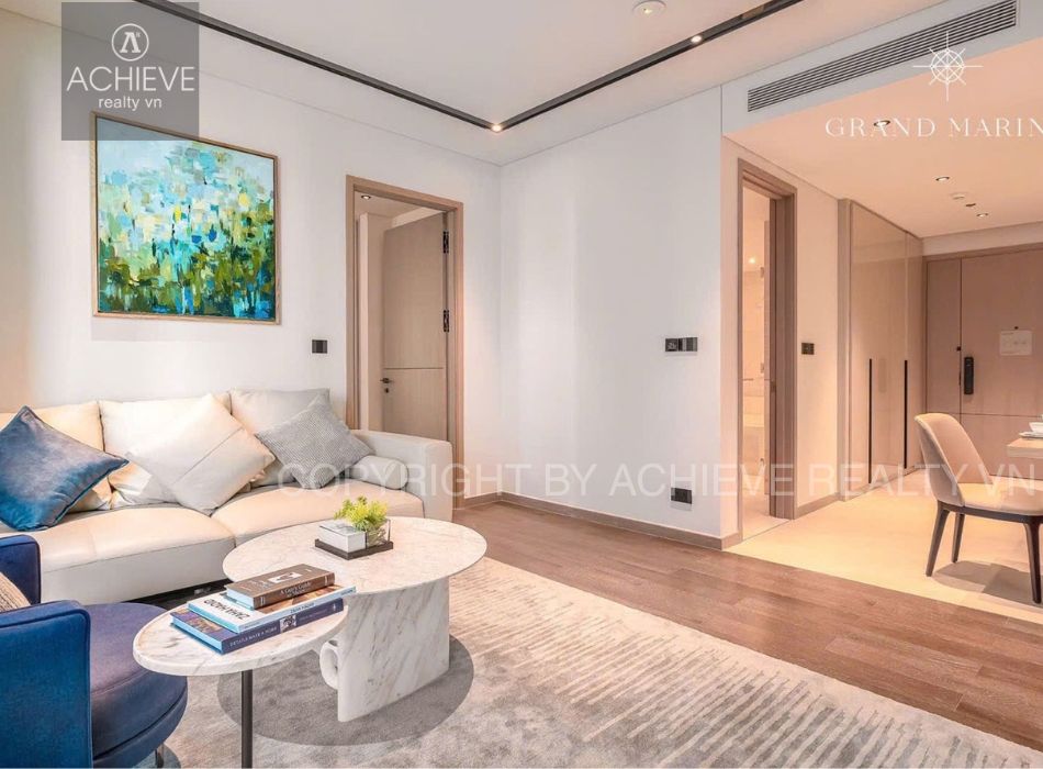 Bán căn hộ 1 PHÒNG NGỦ Grand Marina Saigon, Toà LAKE chỉ 25 TỶ | Diện tích: 63m2 | Marriott quản lý | Q648248