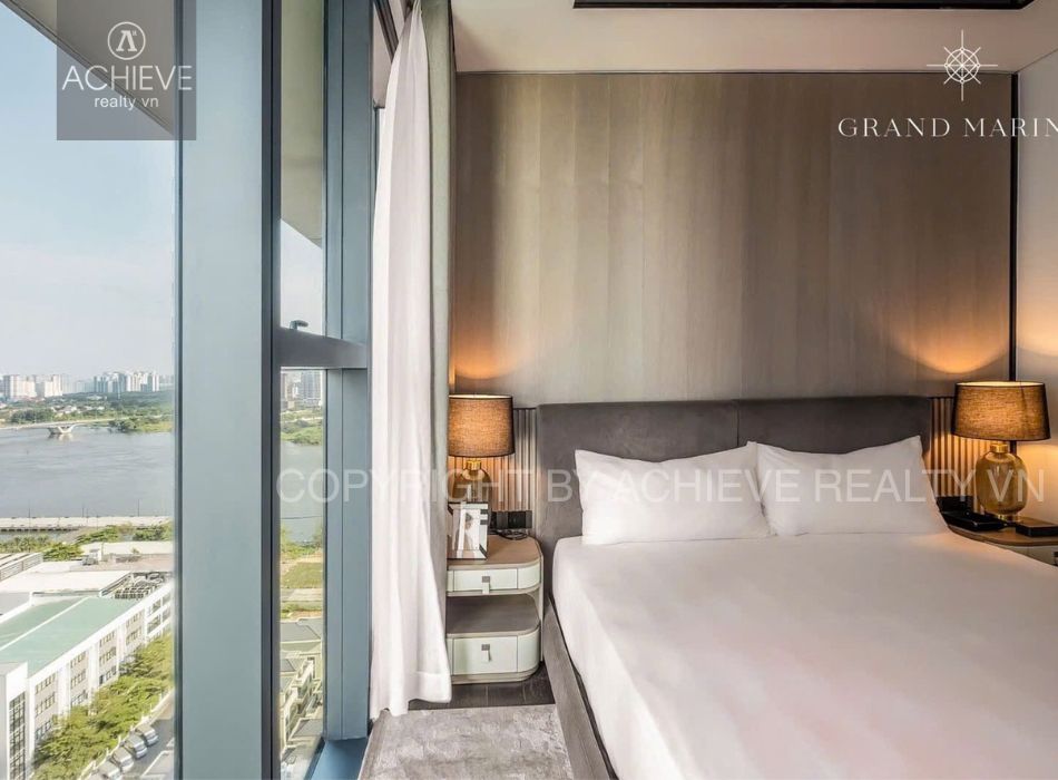 Bán căn hộ 1 PHÒNG NGỦ Grand Marina Saigon, Toà LAKE chỉ 25 TỶ | Diện tích: 63m2 | Marriott quản lý | Q648248
