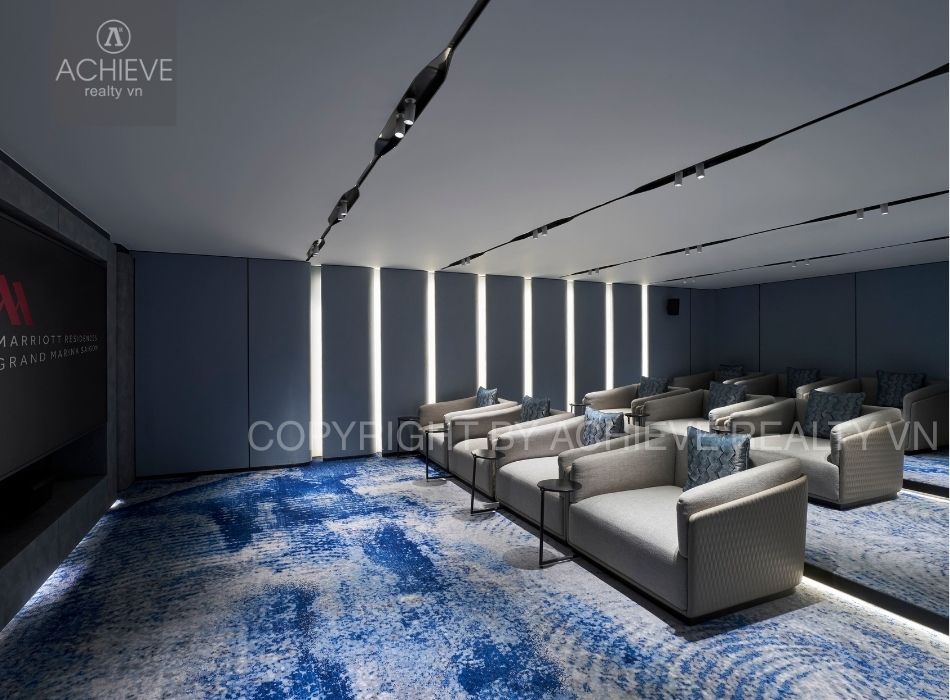 Cho thuê Căn hộ 1 Phòng Ngủ Grand Marina Saigon, Lake Tower | 63m2 | Đầy đủ nội thất | View Sông Sài Gòn | Q648240