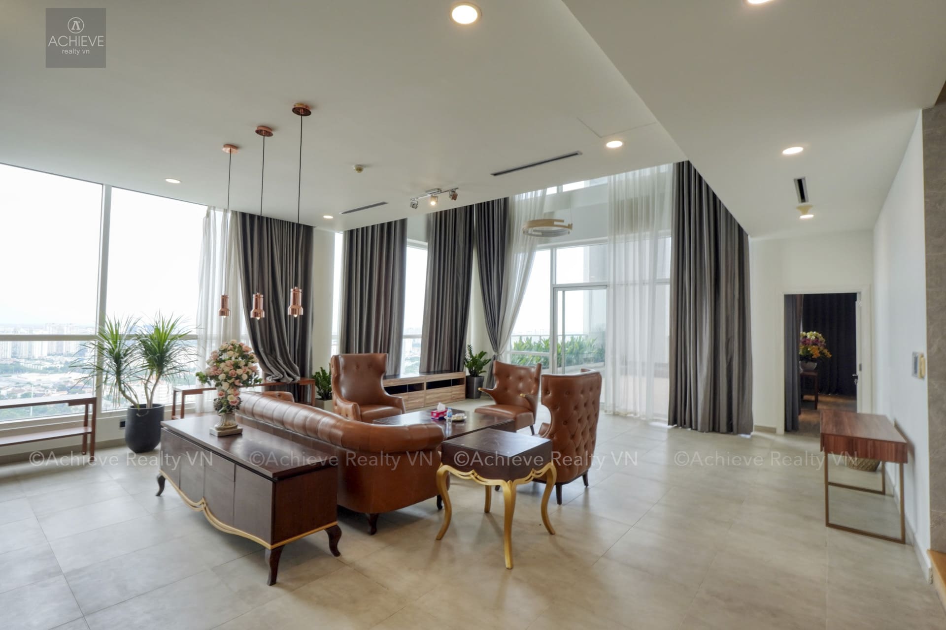 Penthouse Thao Dien Pearl for sale | 451m2 | Pink book | Saigon river view | 65 billion