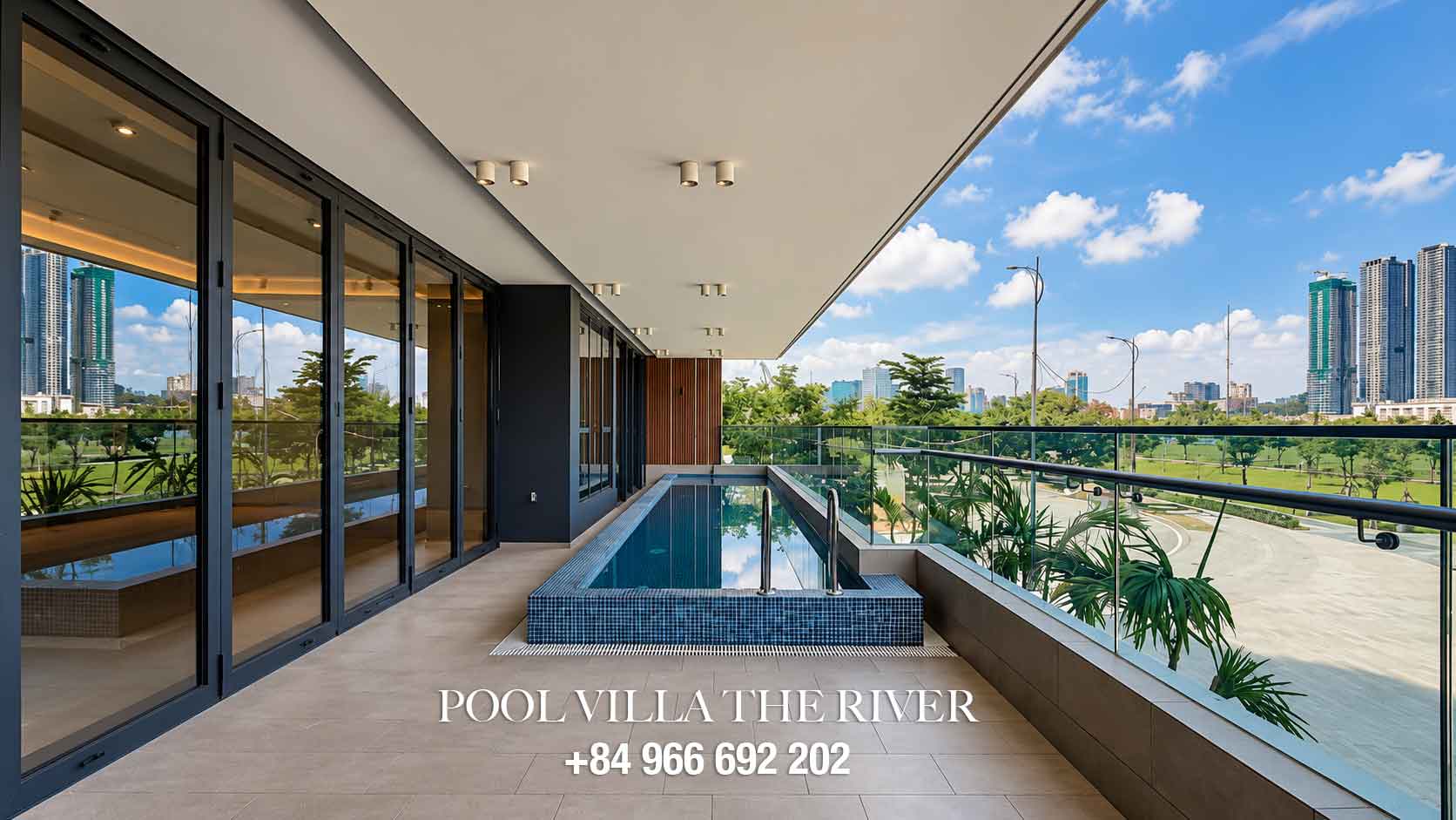 The River Thu Thiem Pool Villa for Rent: 4 Bedrooms, 380 m², Private Pool