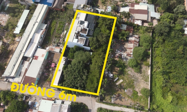 Bán 6 căn nhà Thạnh Lộc Quận 12 rộng 1601,8m2 giá bán 58,8 Tỷ