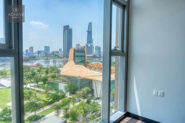 Cho thuê căn hộ Empire City tháp Tilia Residences 3 phòng ngủ nội thất cơ bản 126.27 m2 T2D.0x.03 EC056