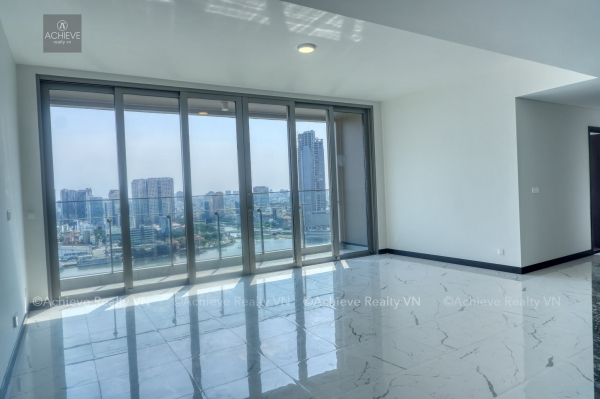 Cho thuê căn hộ Empire City tháp Tilia Residences 3 phòng ngủ nội thất cơ bản 127 m2 T2C.X.08 EC057