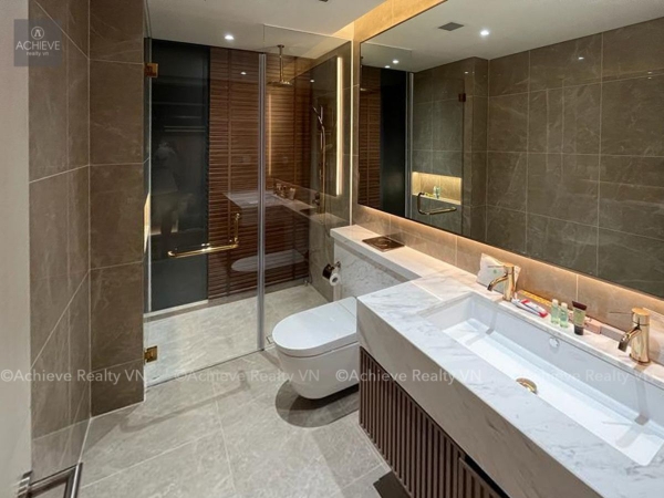 Cho thuê căn hộ 2 phòng ngủ đầy đủ nội thất tại Cove Residence, Empire City với diện tích 100m2.