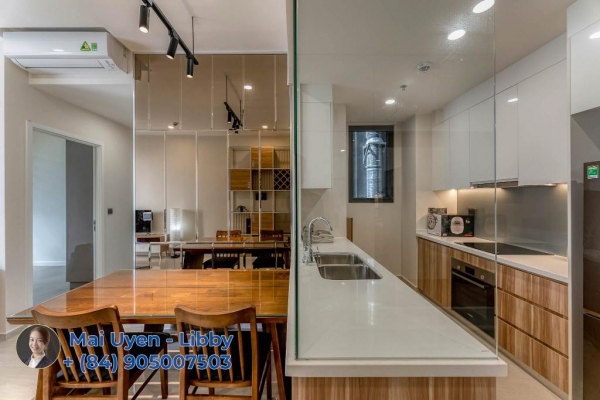 2-Bedroom apartment with full furniture for rent at Q2 Thao Dien project | Area of 71m2