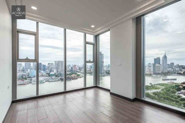 For sale: 2-bedroom Empire City Tilia Residences, 98m2 with Saigon River view.