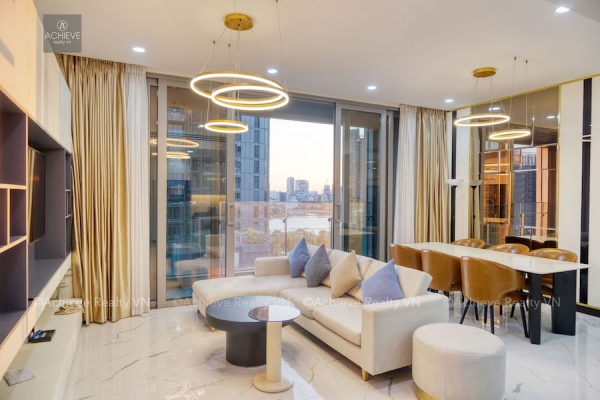 Linden Residences - Empire City 88 Thu ThiemT1A.06.06 for rent unfurnished 127.3sqm T1A.X.07 ECR035