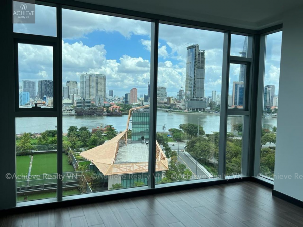 Bán căn hộ 3 phòng ngủ Empire City | Nội thất cơ bản | View sông