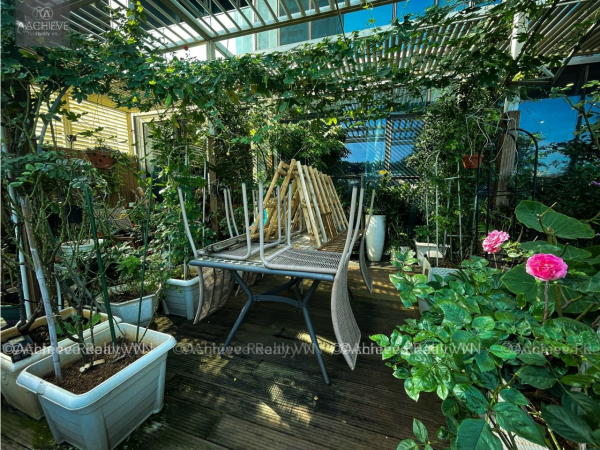 For Rent: 2-Bedroom Apartment at Tilia Residences | Empire City | 160sqm | Fully furnished | Balcony Garden