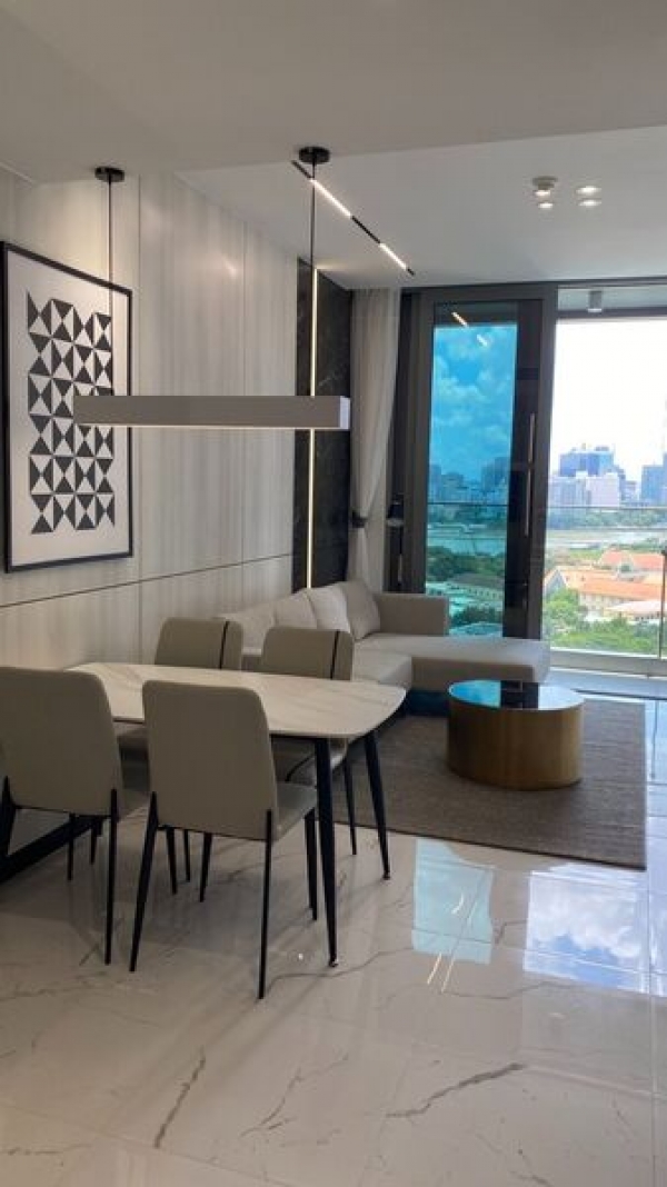 For Rent: 2-Bedroom Apartment at Tilia Residences | Empire City | 93sqm | Fully furnished | View Landmark 81
