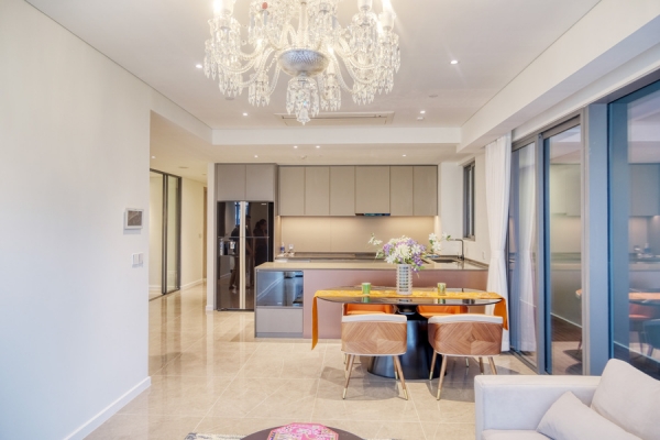 For Rent: 3 Bedroom Apartment at Opera Residence | The Metropole Thủ Thiêm | 145m2 | Fully Furnished