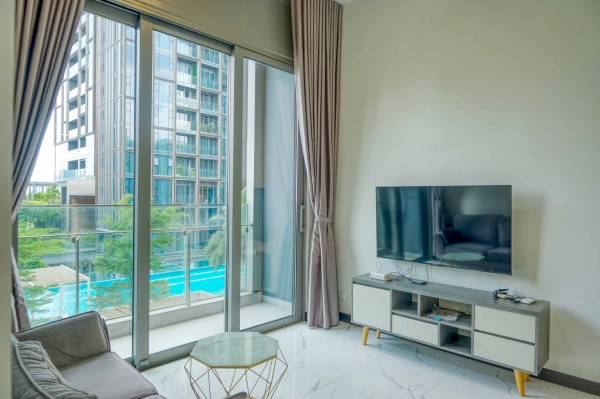 For Rent: 1-Bedroom Apartment at Tilia Residences | Empire City | 62sqm | Basic furnished