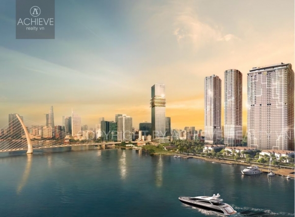 Cho thuê 1 Phòng Ngủ Grand Marina Saigon | Toà Lake | Nội thất đầy đủ | 63m2 | Q648248
