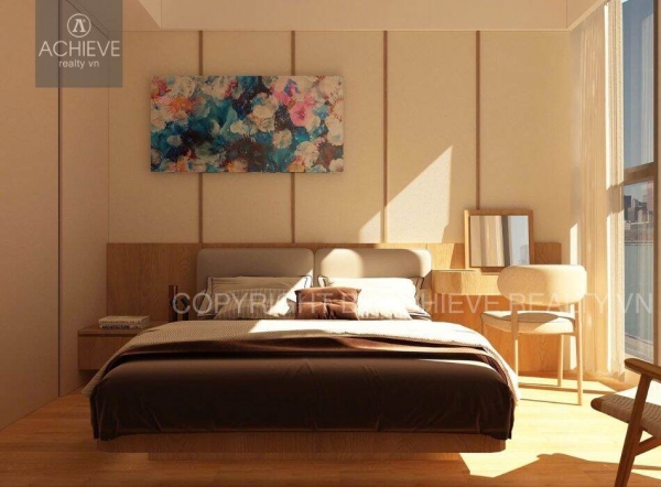 Cho thuê Căn hộ 1 Phòng Ngủ Grand Marina Saigon, Lake Tower | 63m2 | Đầy đủ nội thất | View Sông Sài Gòn | Q648238