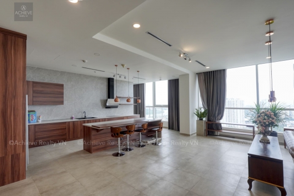 Penthouse Thao Dien Pearl for sale | 451m2 | Pink book | Saigon river view | 65 billion